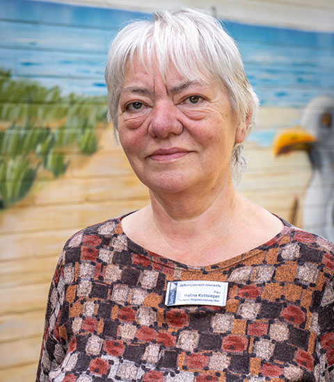 stellv. Pflegedienstleitung - Frau Halina Kottsieper Porträt von Frau Halina Kottsieper - stellv. Pflegedienstleitung Elim MeH